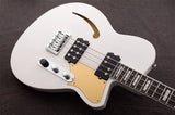 Reverend Dub King Bass Guitar Transparent White *Free Shipping in the USA*