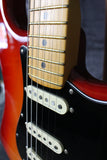 2021 Fender American Ultra Luxe Stratocaster Plasma Red Burst
