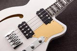 Reverend Dub King Bass Guitar Transparent White *Free Shipping in the USA*