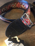 Souldier Guitar Strap Cabernet - Wine w/ Black Leather Ends *Free Shipping in the USA*